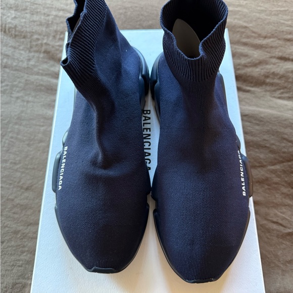 Balenciaga Sock Runner Navy/"Bleu Marine" (EU 42) - Picture 4 of 7